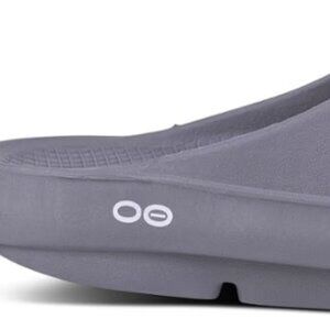 OOFOS OOahh Slide Sandals SLATE, 7 Mens/9 Womens, Unisex